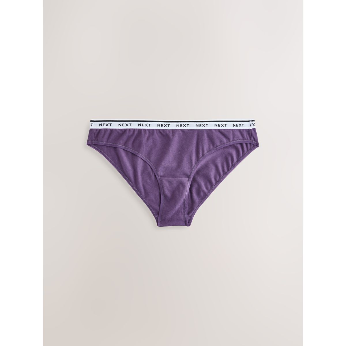 Culotte en coton à logo, lot de 7 prune, NEXT
