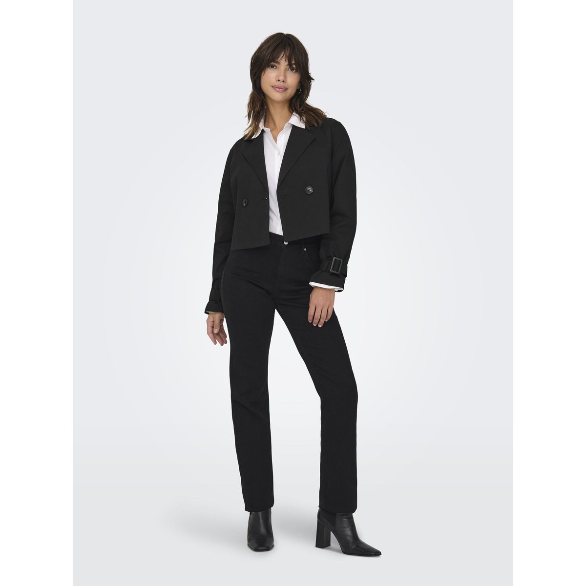Trench Coat noire - black, ONLY