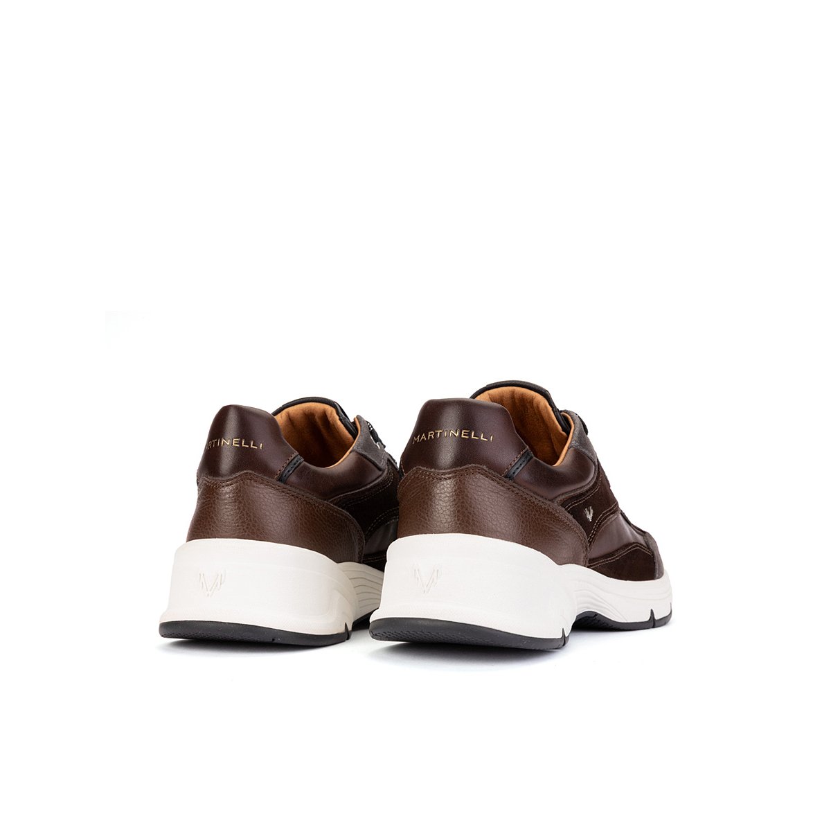 Baskets cuir Norwich olmo, MARTINELLI