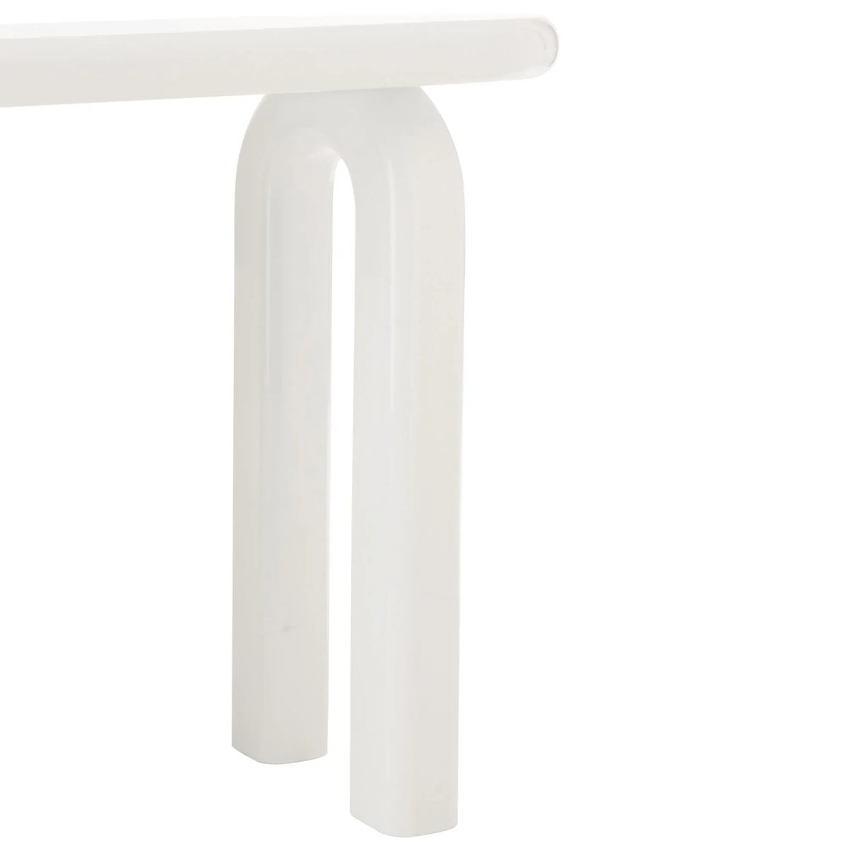 Console rétro ovale L120 - LUCIENNE blanc, HELLIN, DEPUIS 1862