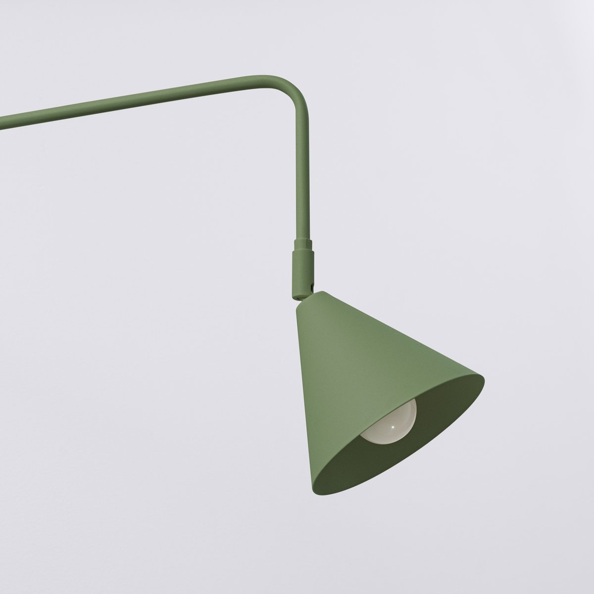 Applique murale Vert Olive E14 1 Nox vert olive, EDEN