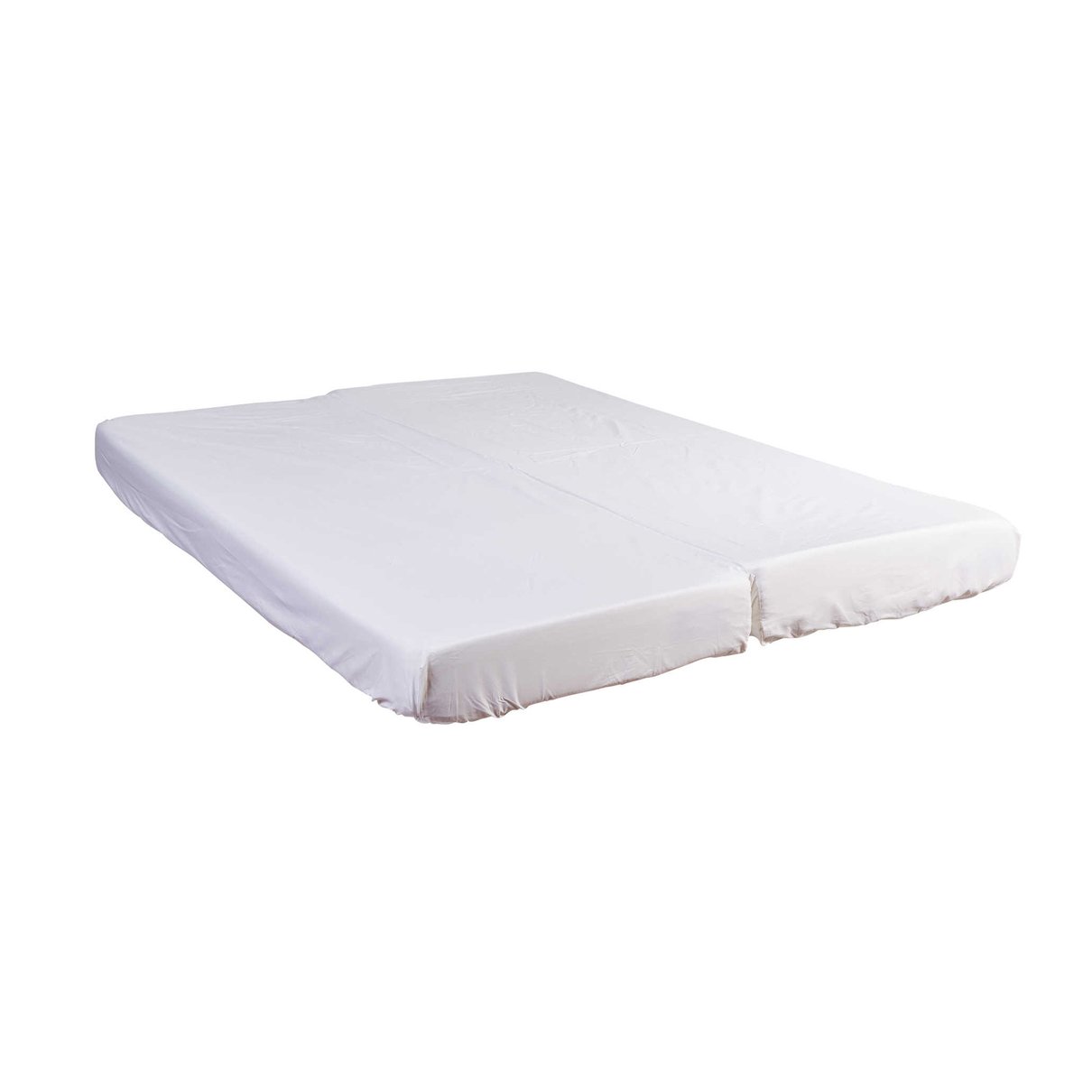 Drap housse pour clic-clac bonnet 20 blanc, TERRE DE NUIT