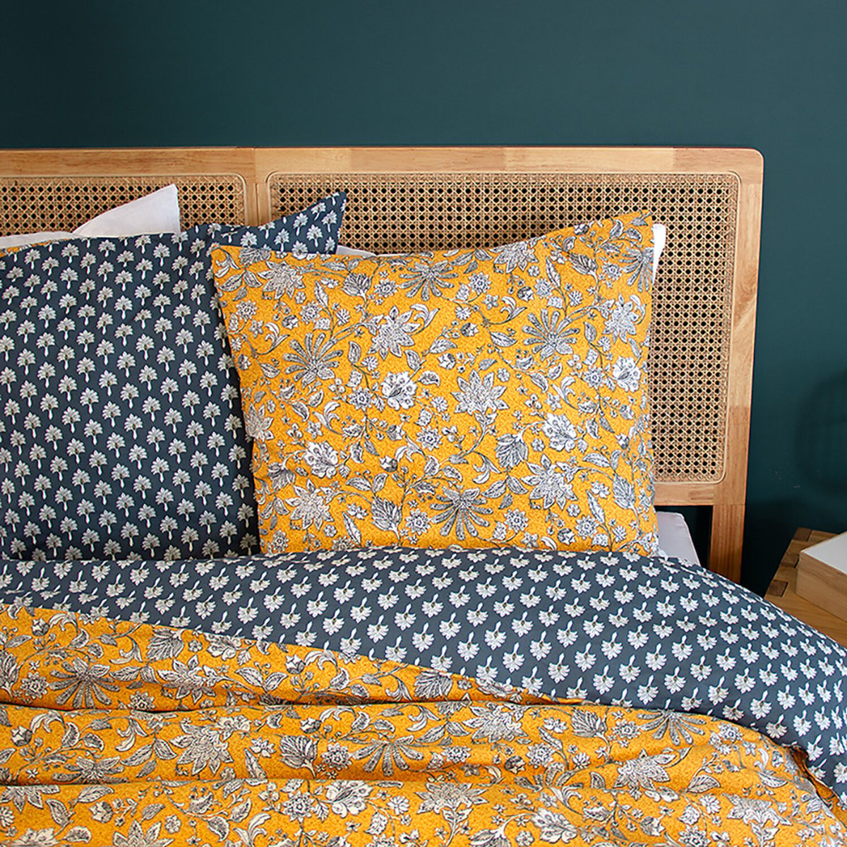 PARURE de couette 3 PCS 100% coton 52 fils, ASCHWINI imprime, C DESIGN HOME TEXTILE