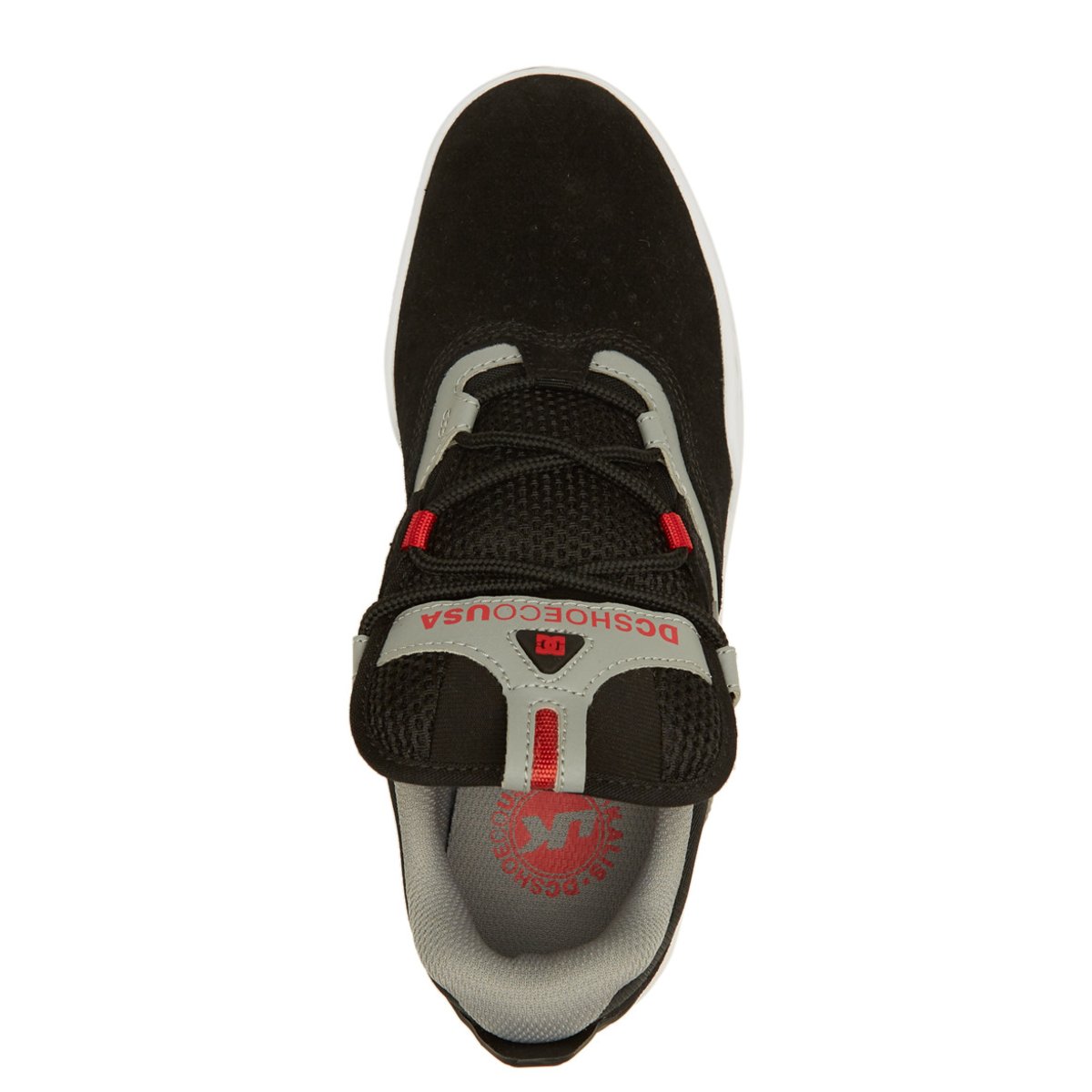 Chaussures KALIS. noir black/grey/red, DC SHOES