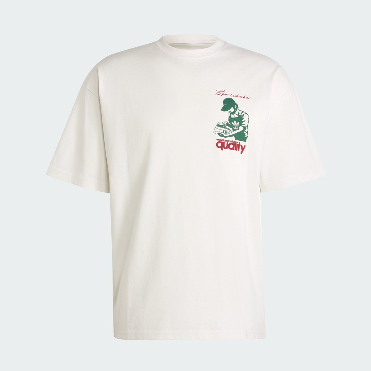 T-Shirt Quality cloud white, adidas Originals