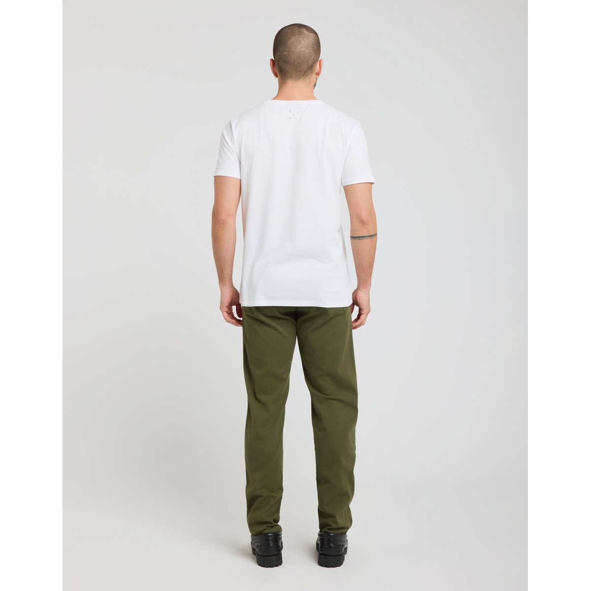 PANTALON CHINO CLOVER vert, PULLIN