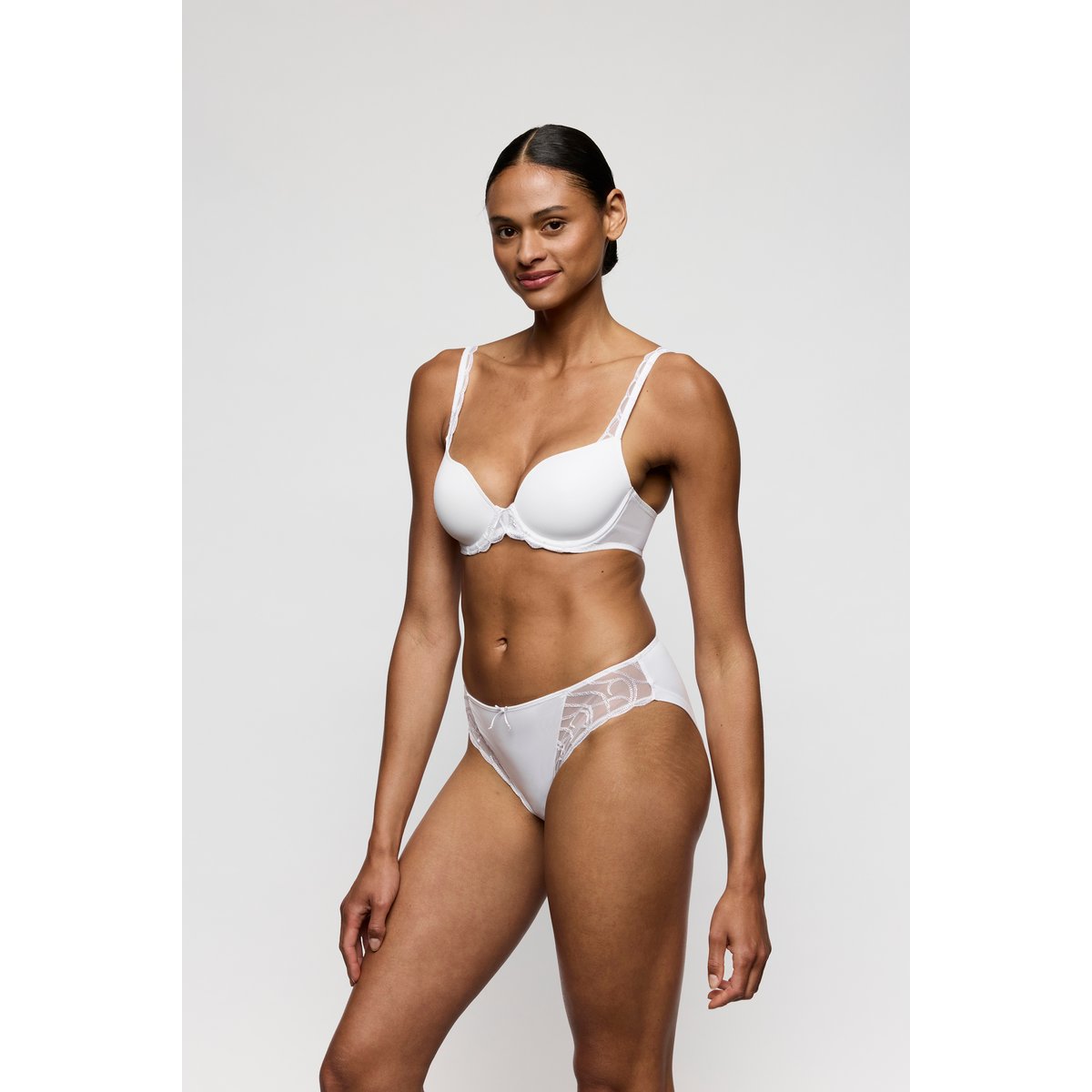 Slip brésilien HELEEN blanc - blanc, MARIE JO