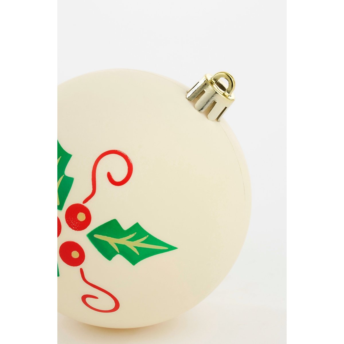 Lot de 9 boules de Noël incassables YALLY multicolores, MICA DECORATIONS