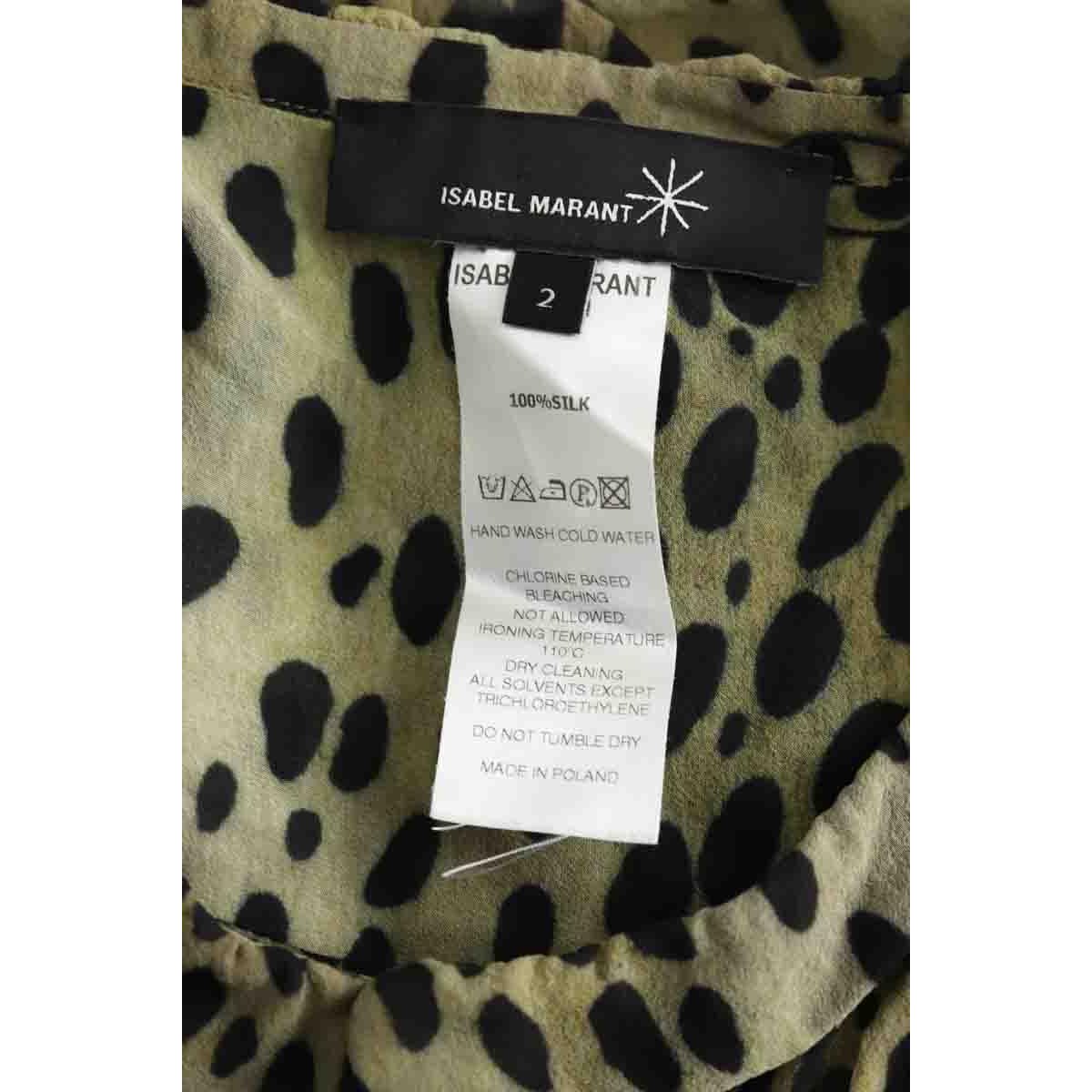 Chemise - Très Bon État kaki, ISABEL MARANT