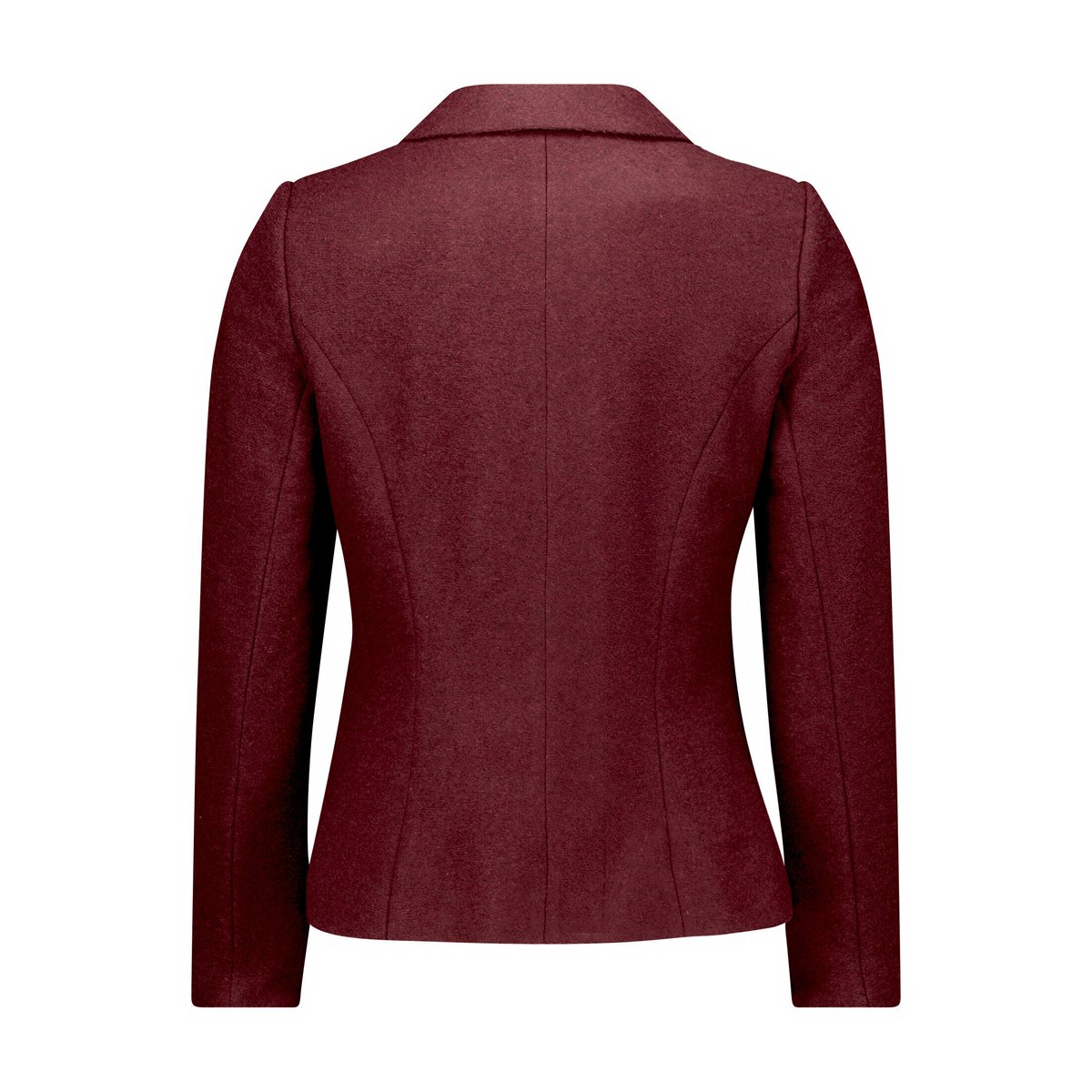 Blazer en laine à poches plaquées maroon banner, BETTY BARCLAY