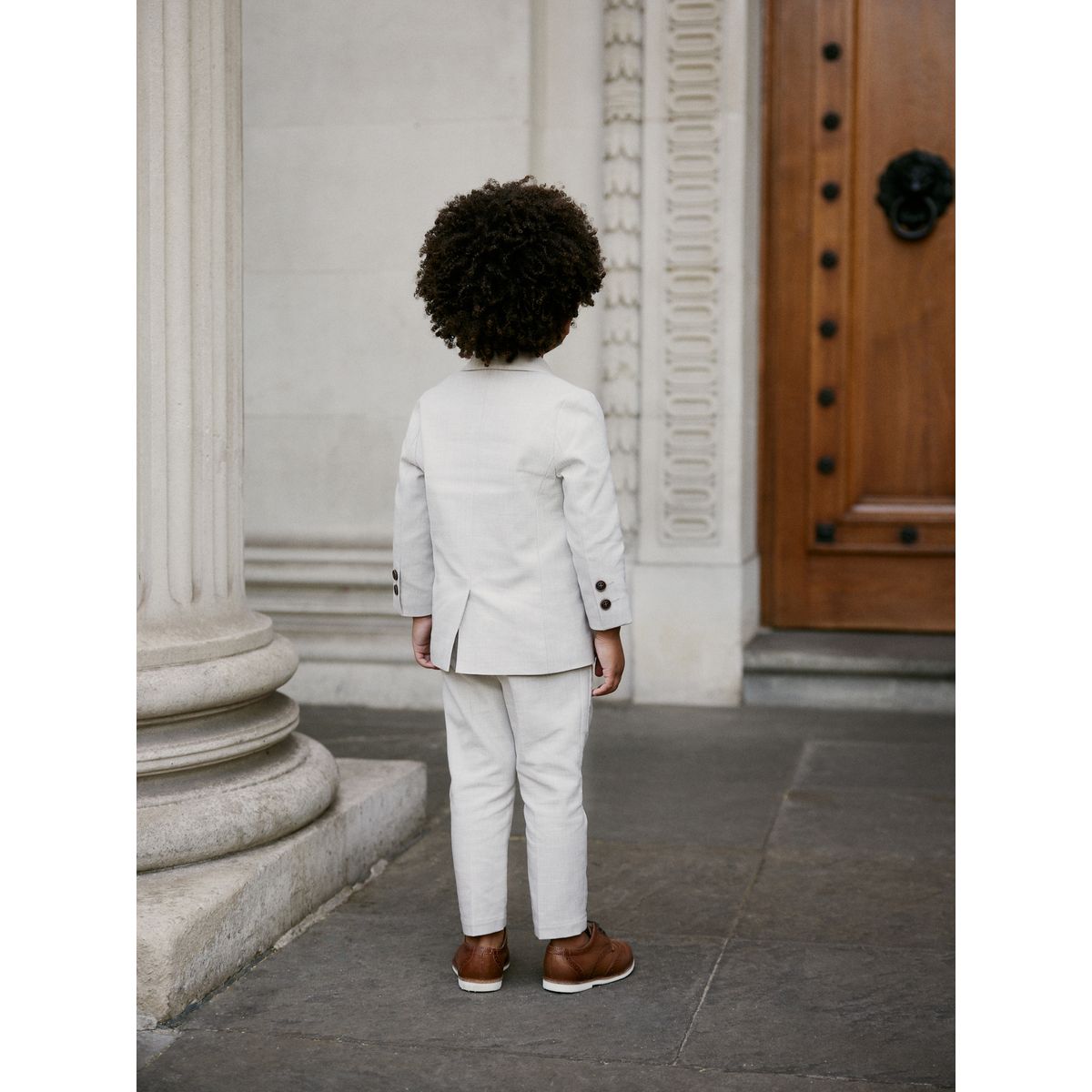 Blazer, chemise, pantalon, ensemble naturel, NEXT
