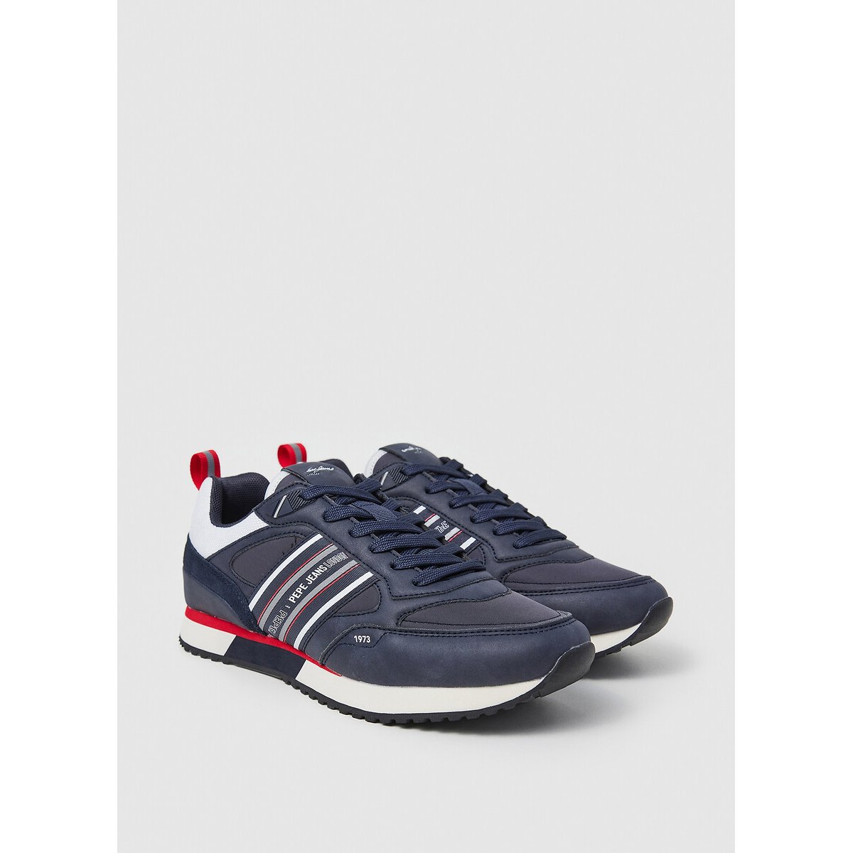 Baskets basses Dublin Young M bleu, PEPE JEANS