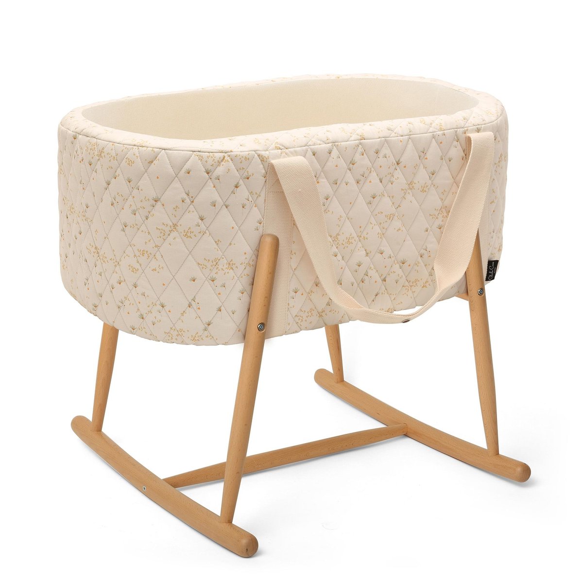 Pack couffin Kuko et son support en bois couleur unique, CHARLIE CRANE