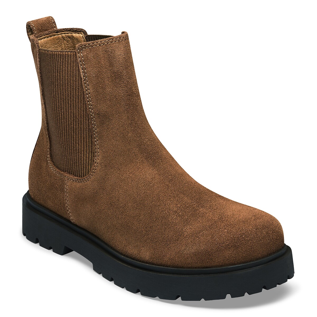 Botins Chelsea em pele, HIGHWOOD SLIP-ON MID brun foncé, BIRKENSTOCK