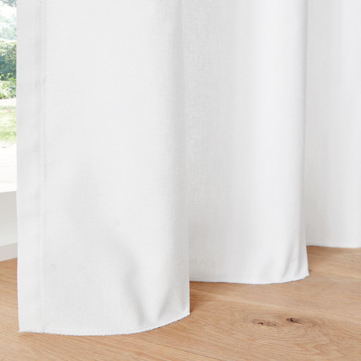 Rideau coton grande largeur, Scénario blanc, LA REDOUTE INTERIEURS