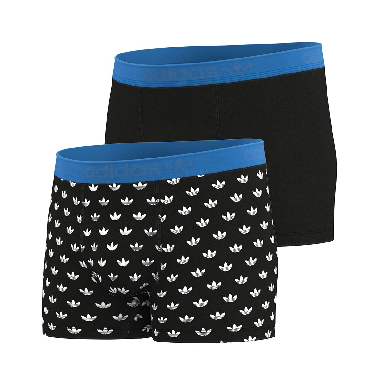 Lot de 2 boxers Comfort Flex noir + imprimé, adidas Performance