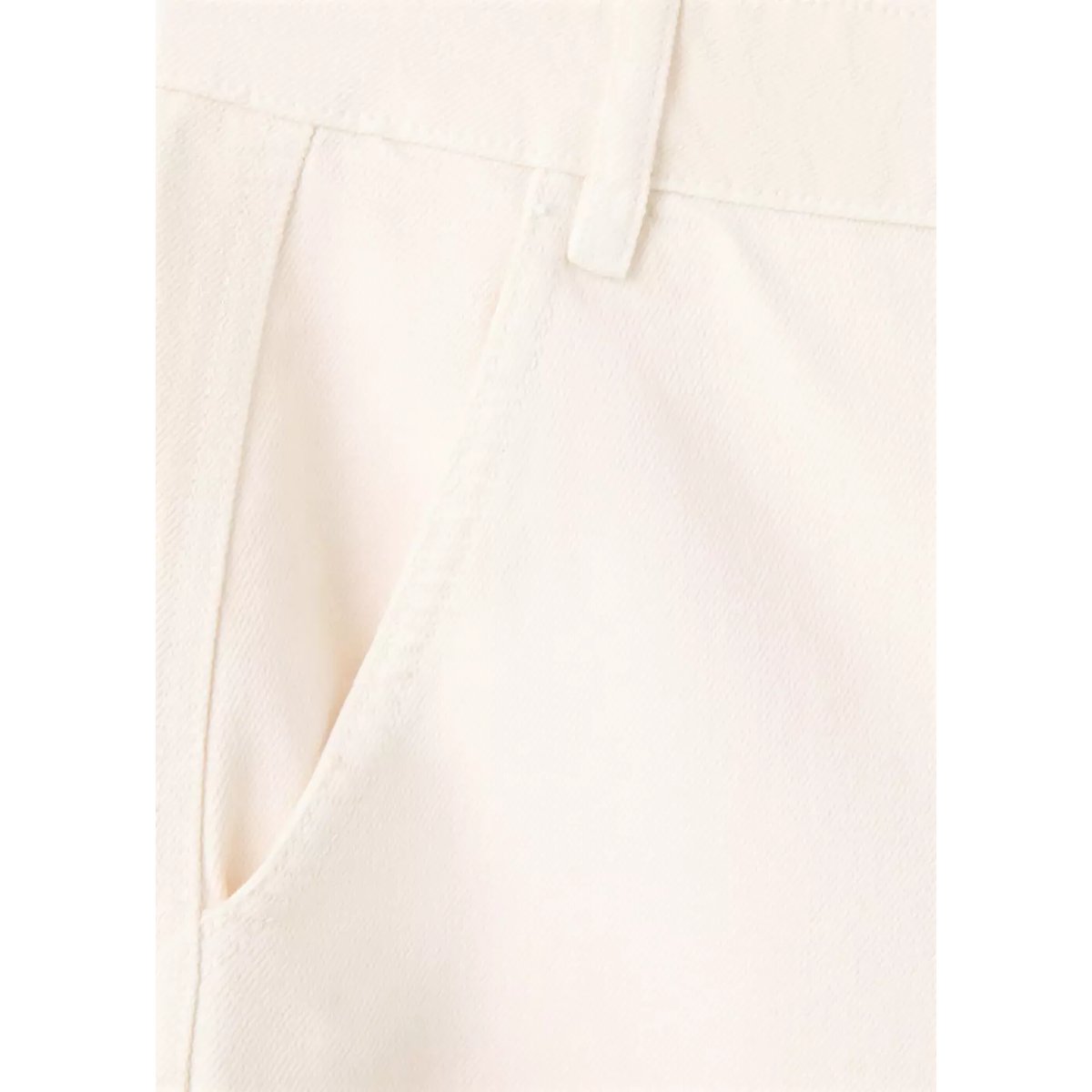 Jean balloon taille normale écru, MANGO