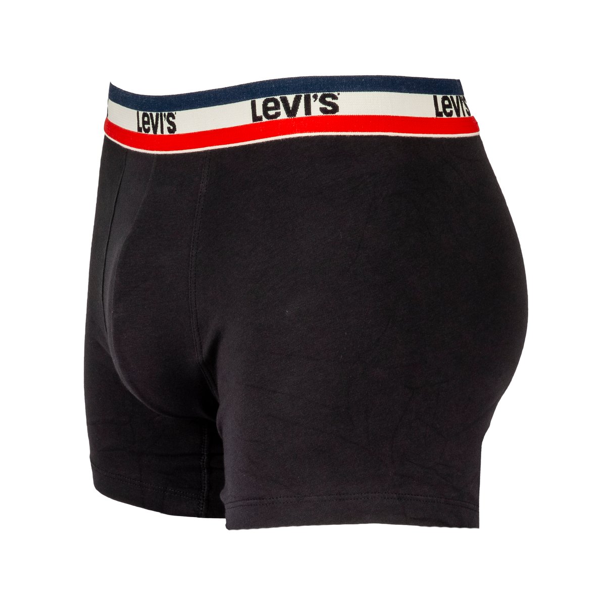 Lot de 2 boxers logo sportswear noir + noir + noir, LEVI'S