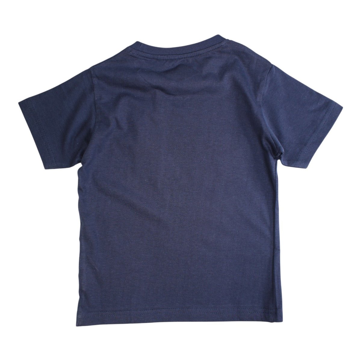 T-shirt manches courtes imprimé, coupe droite et col rond bleu marine, LEE COOPER