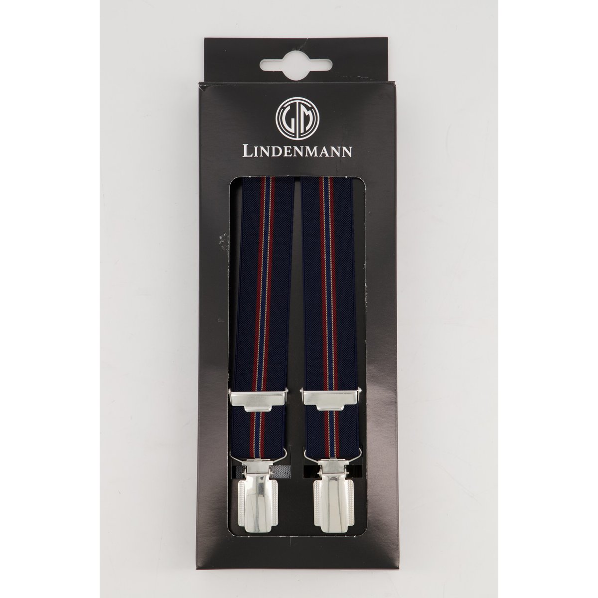 Bretelles avec clips, longueur ajustable marine foncé, JP1880