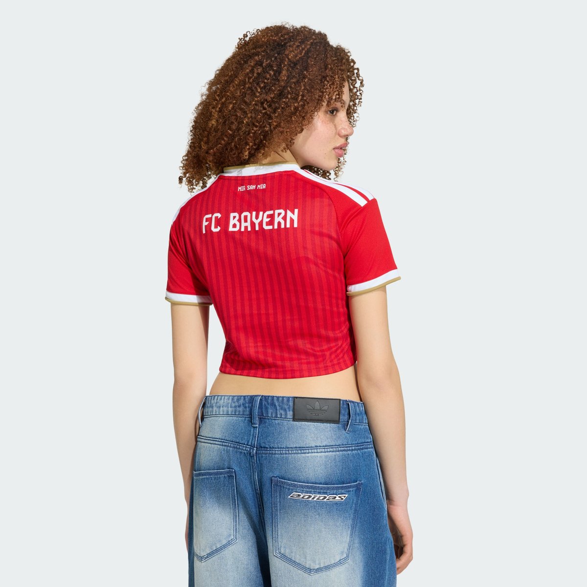 Maillot Cropped Domicile Fc Bayern Munich 26/27 Maillot Cropped Domicile Fc Bayern Munich 26/27 better scarlet / white, adidas Performance