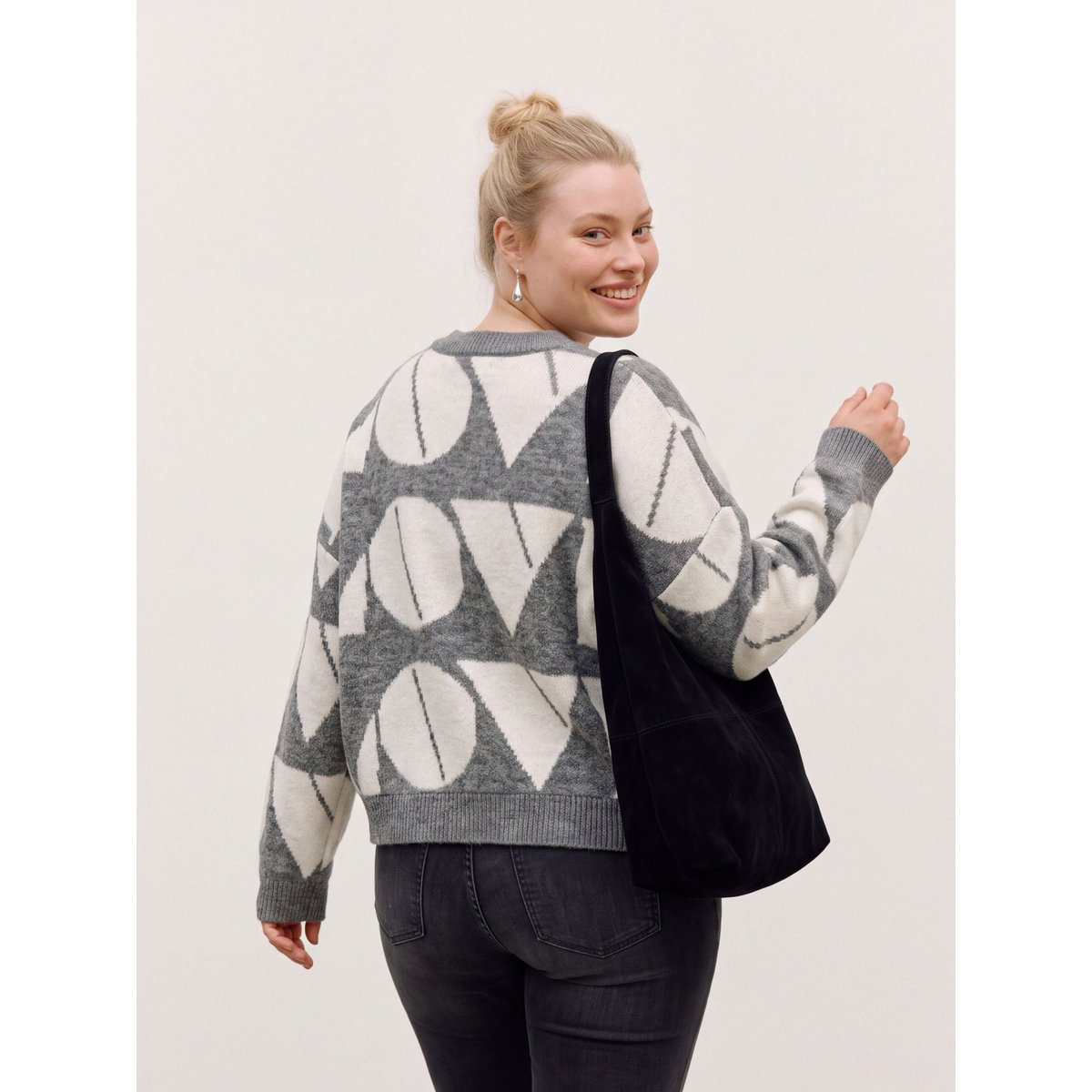 Pull medium grey melange 1, VERO MODA