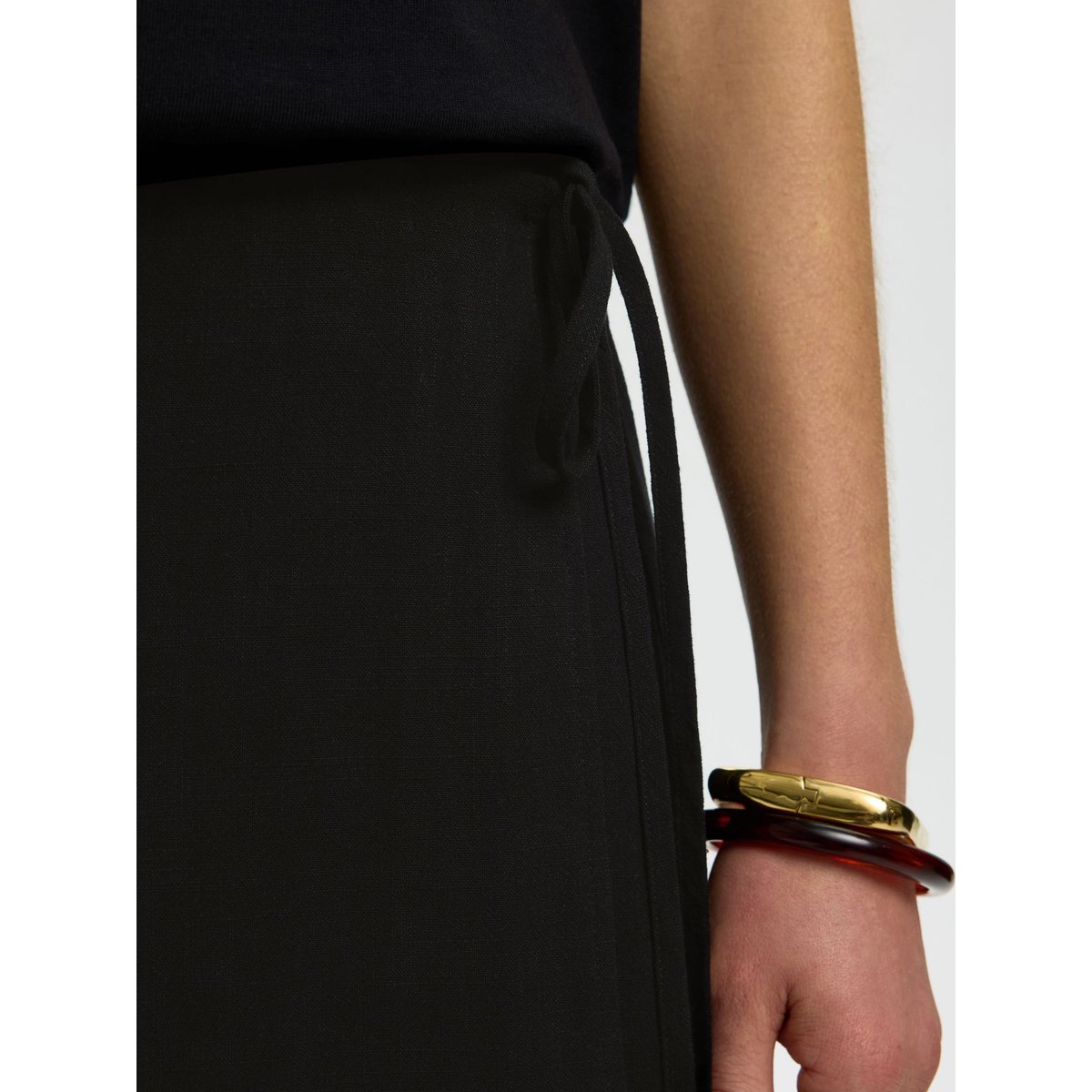 Mini-Jupe black, SELECTED