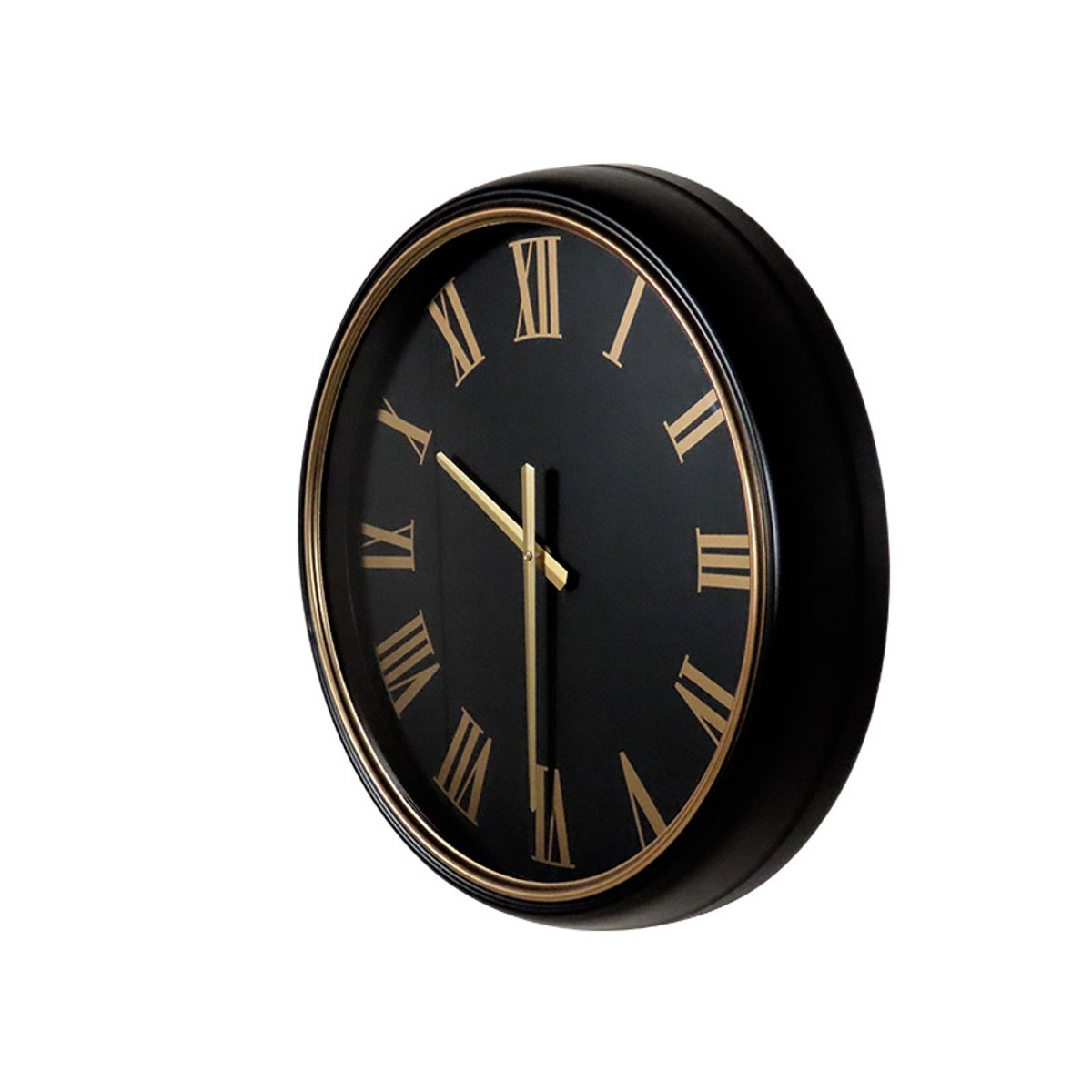 Horloge classique 50cm noir, EMDE