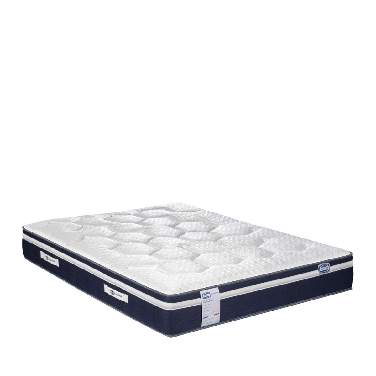 Matelas Hybride fraîcheur 100% ressorts, accueil moelleux- NUIT FRAÎCHE couleur unique, SIMMONS