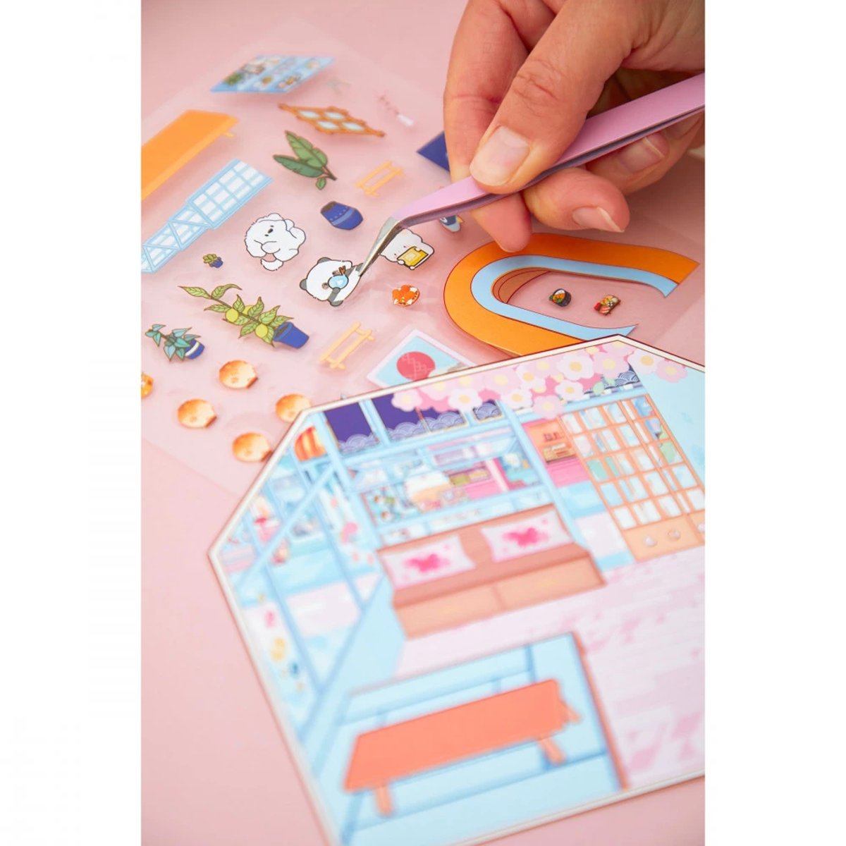 Cosy Stickers - Food Lovers couleur unique, JANOD