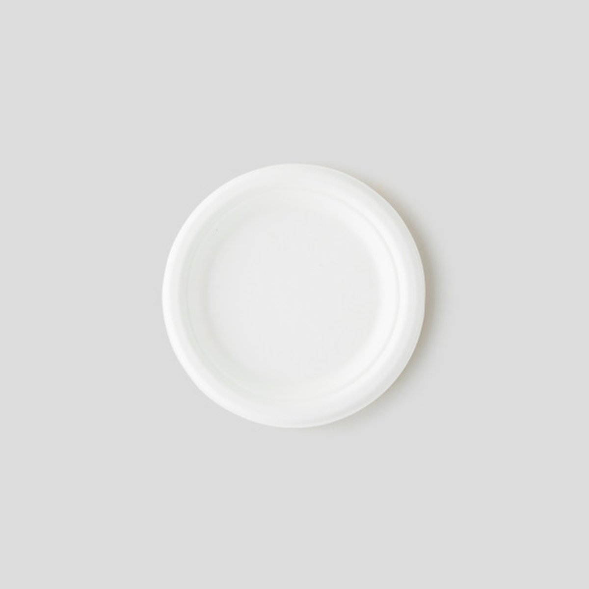 20 assiettes en fibre de canne à sucre, 18cm couleur unique, MONOPRIX