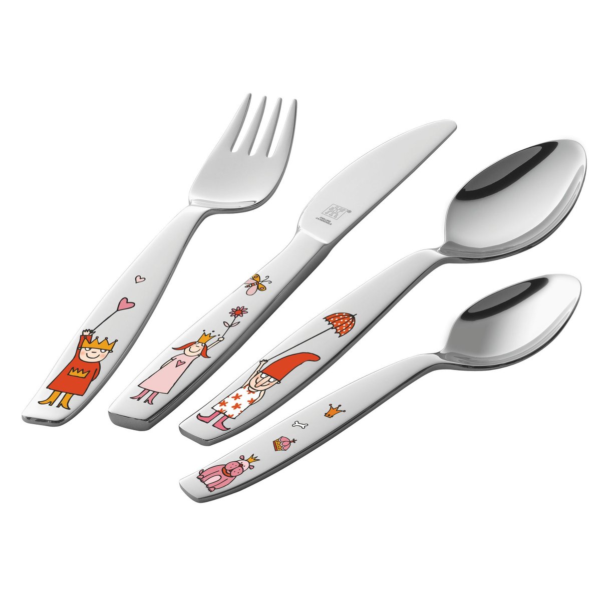 4-pcs, Couverts pour enfants, Argent argent, ZWILLING