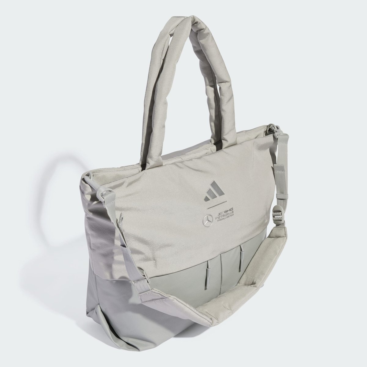 Tote Bag Mercedes - Amg Petronas Formula One Team Silver Arrows Tote Bag Mercedes - Amg Petronas Formula One Team Silver Arrows grey two, adidas Performance