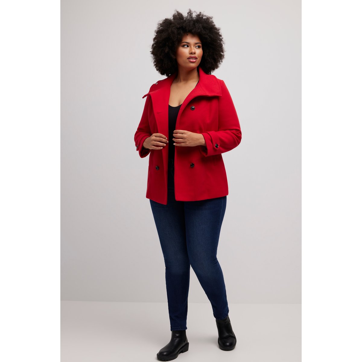 Veste, deux rangées de boutons salsa, ULLA POPKEN