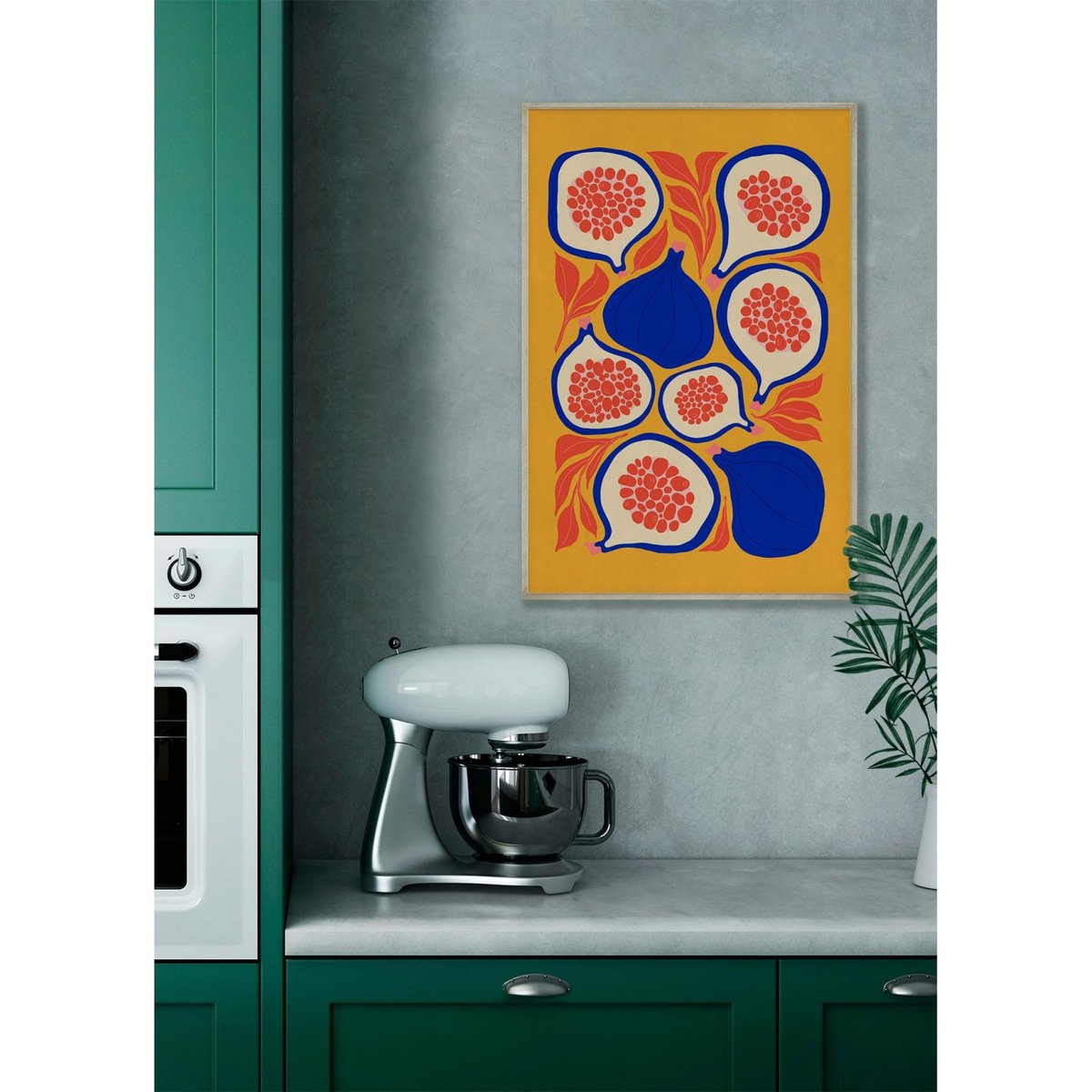 Affiche Figues d'Automne blanc, L'AFFICHERIE