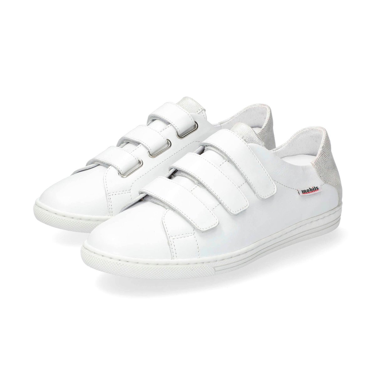 Baskets en cuir HELOISE blanc p5136909, MEPHISTO