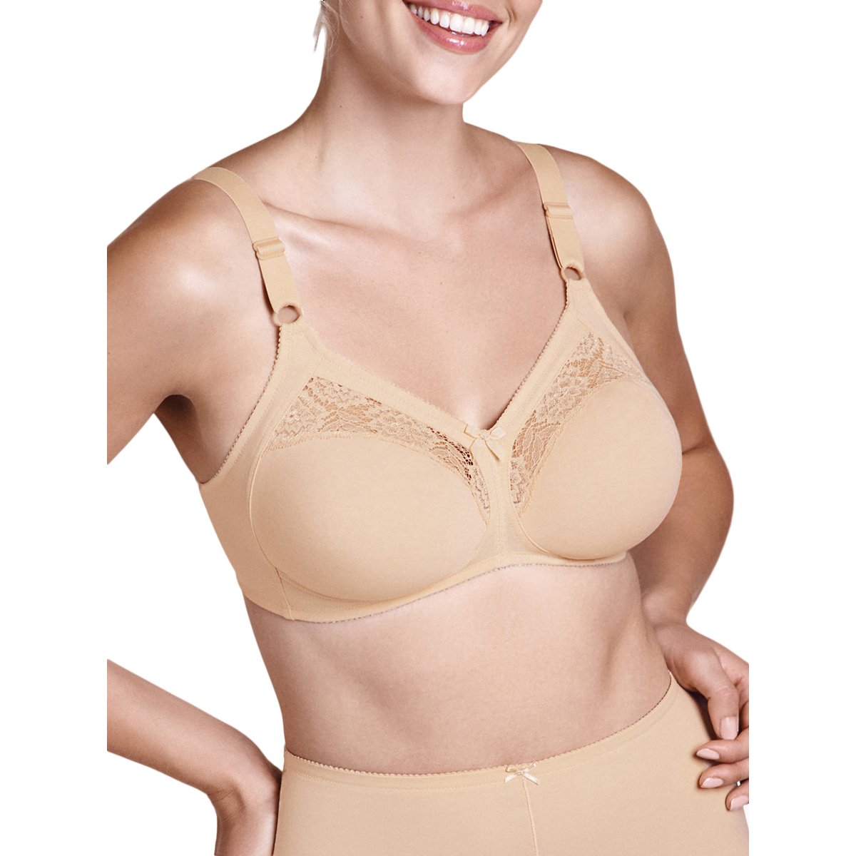 Soutien-gorge sans armatures Manja peau, LISCA