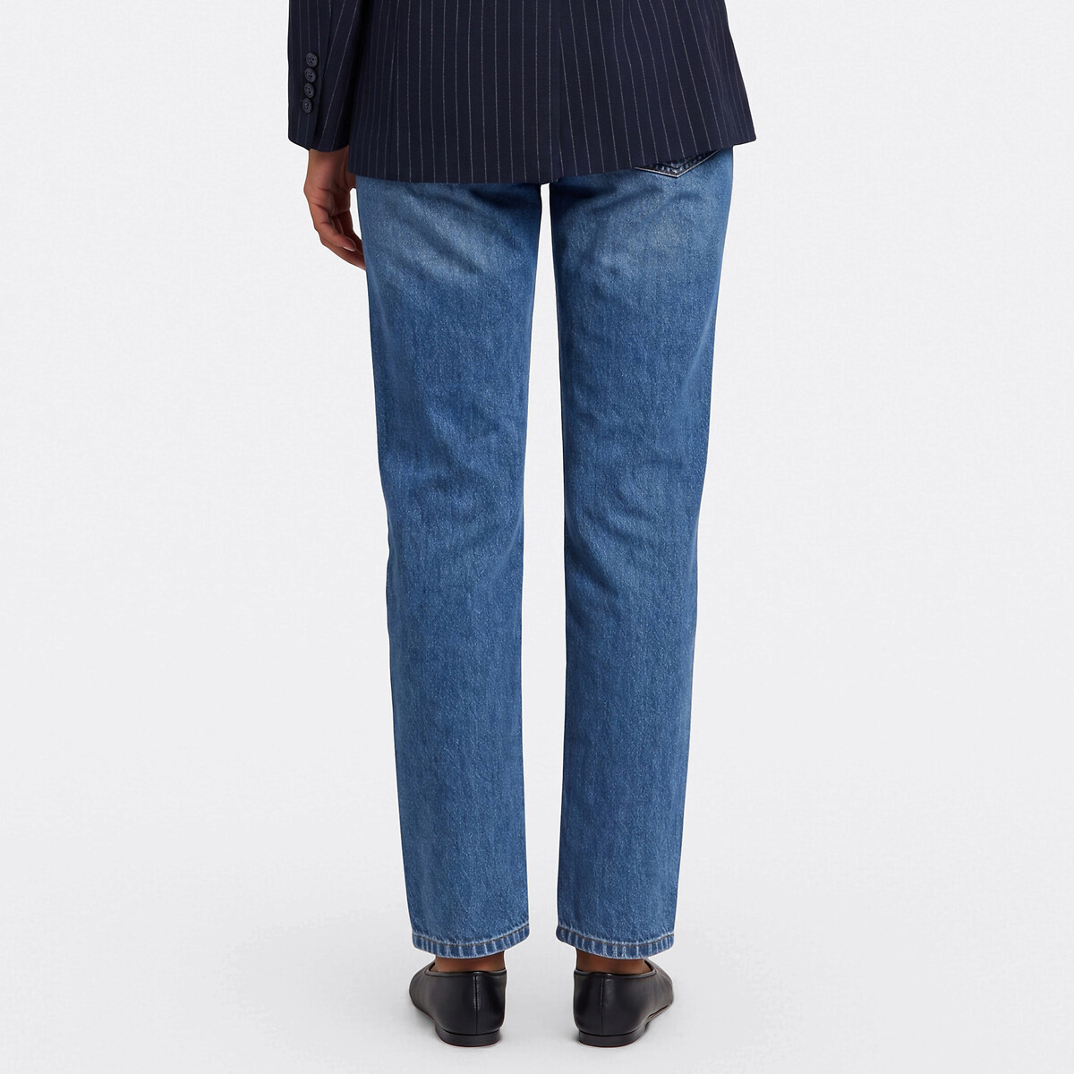 Jean droit taille standard bleu stone, LA REDOUTE COLLECTIONS