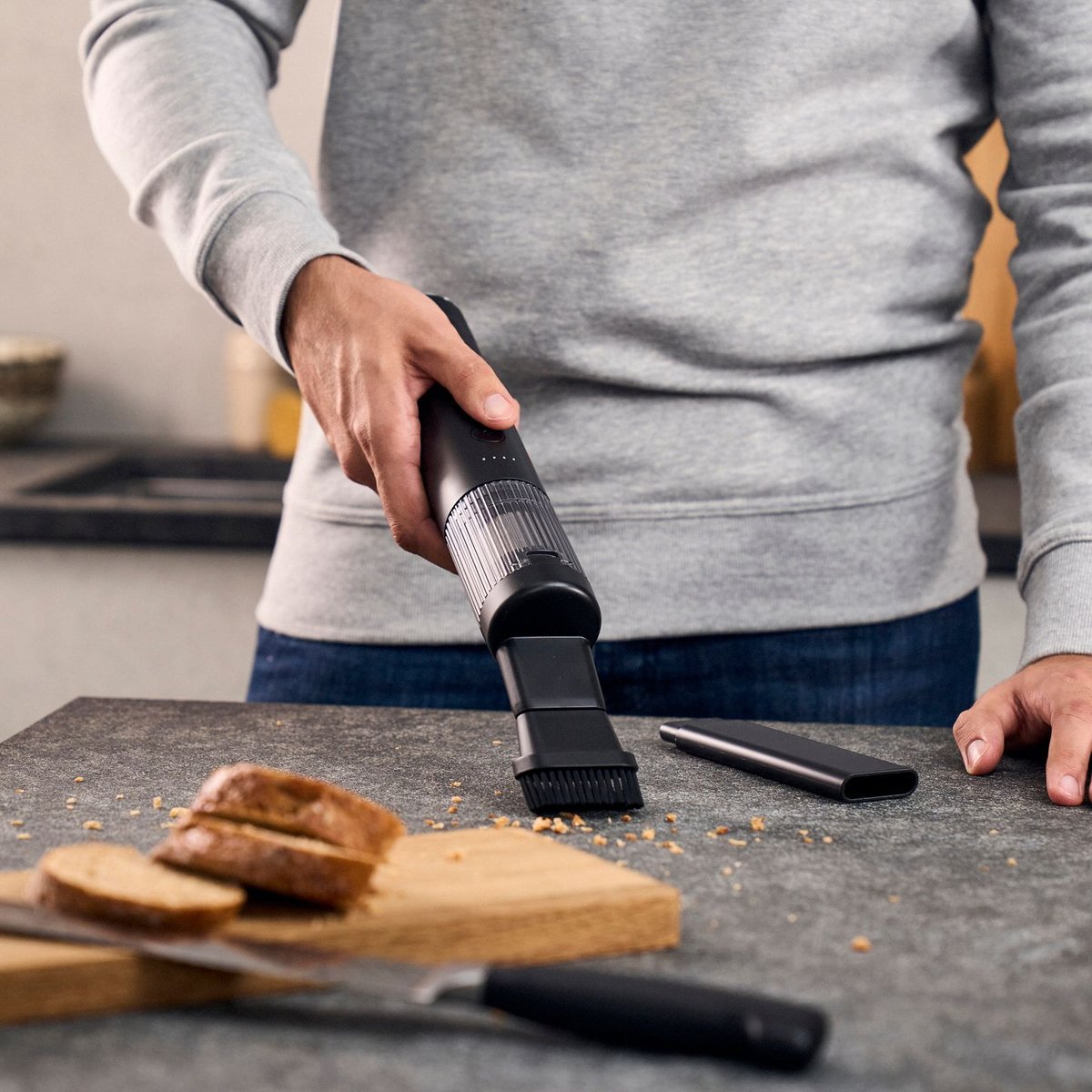 Aspirateur de table sans fil, Produit seul sans batterie noir, ZWILLING