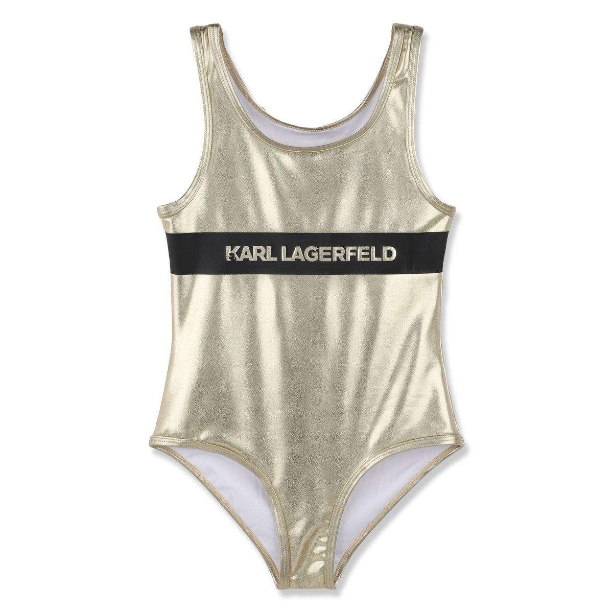 Maillot de bain une pièce golden, KARL LAGERFELD KIDS