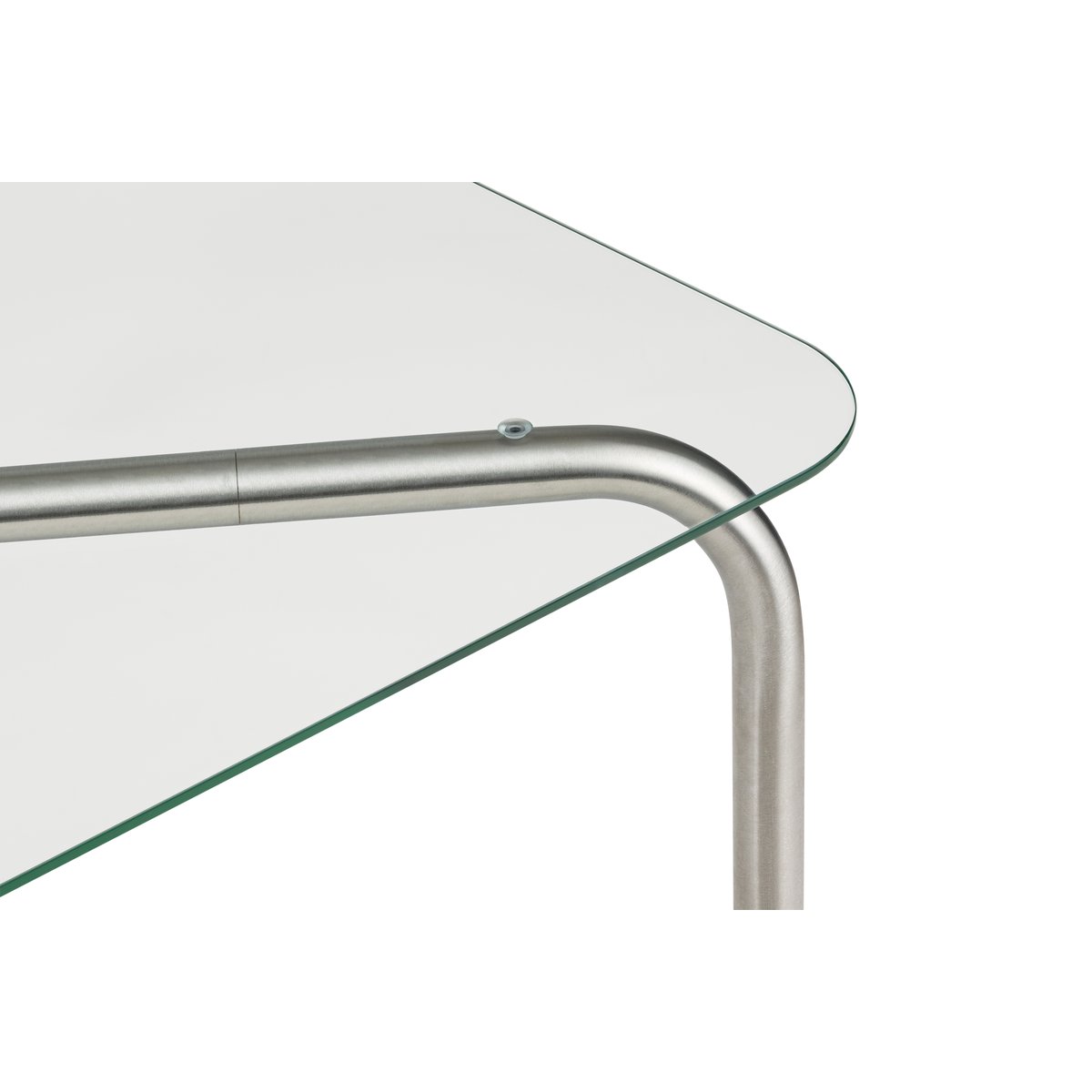 Table basse UKU 110x60 steel & glass, NOO.MA
