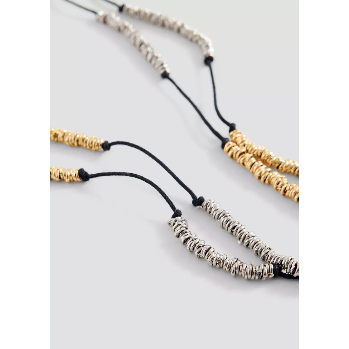 Collier multichaînes à perles or, MANGO TEEN