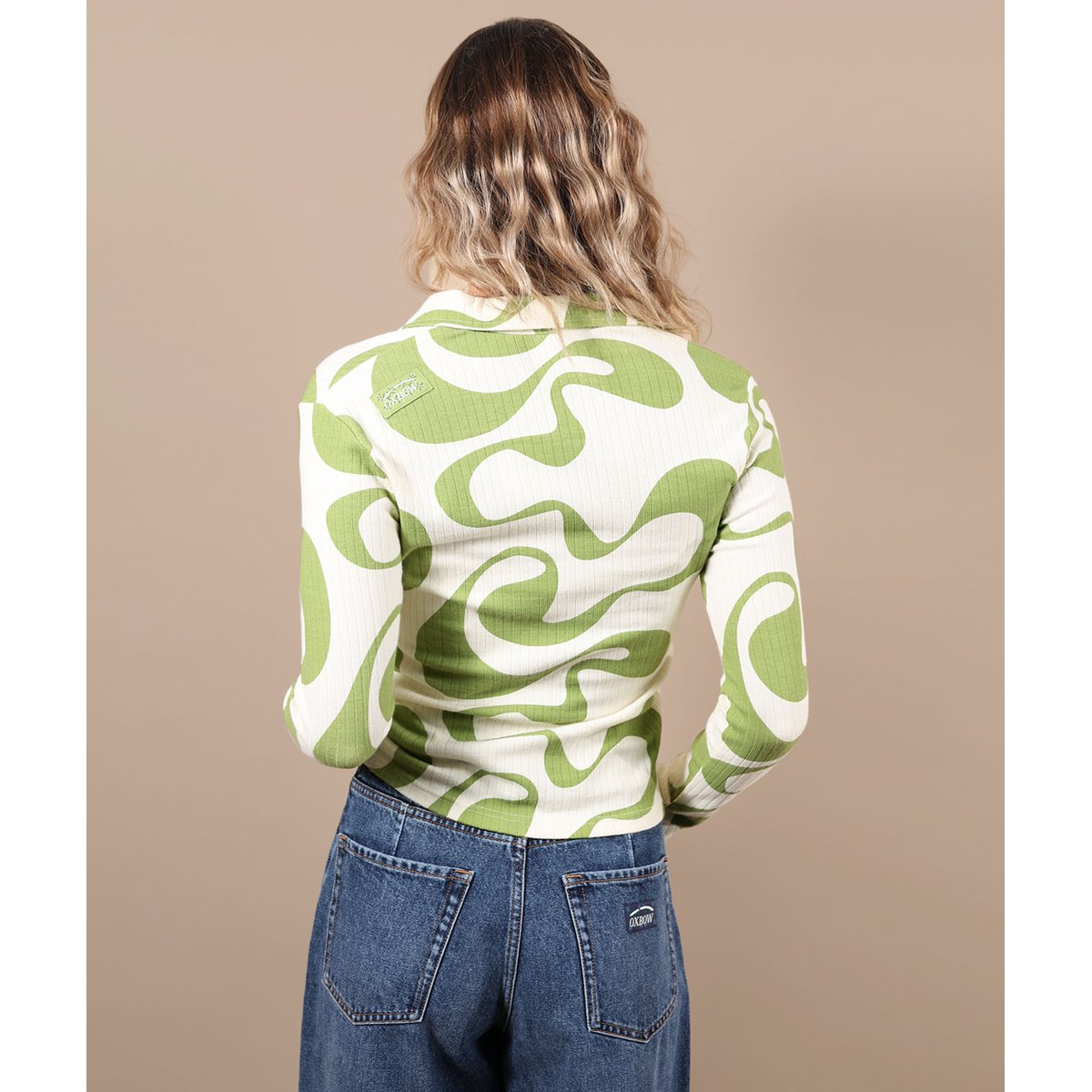 Chemise manches longues WARPY snow, OXBOW