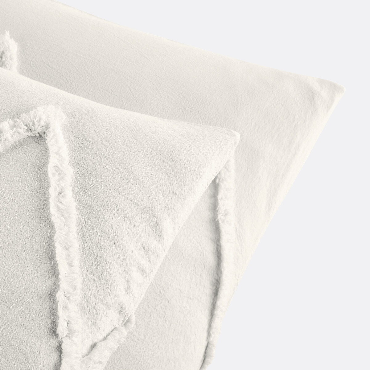 Taie d'oreiller coton, Assa blanc cassé, LA REDOUTE INTERIEURS