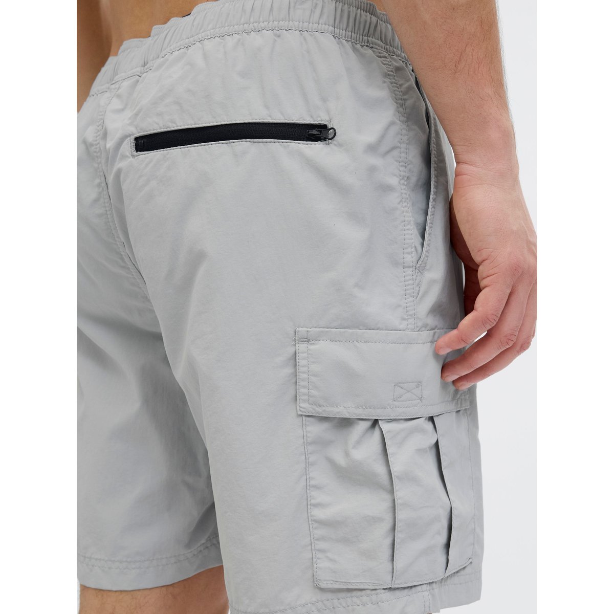Short De Bain grise - high-rise, JACK & JONES