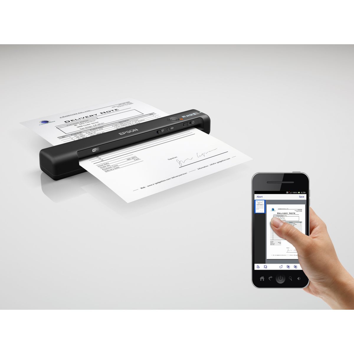 Scanner WorkForce ES-60W couleur unique, EPSON