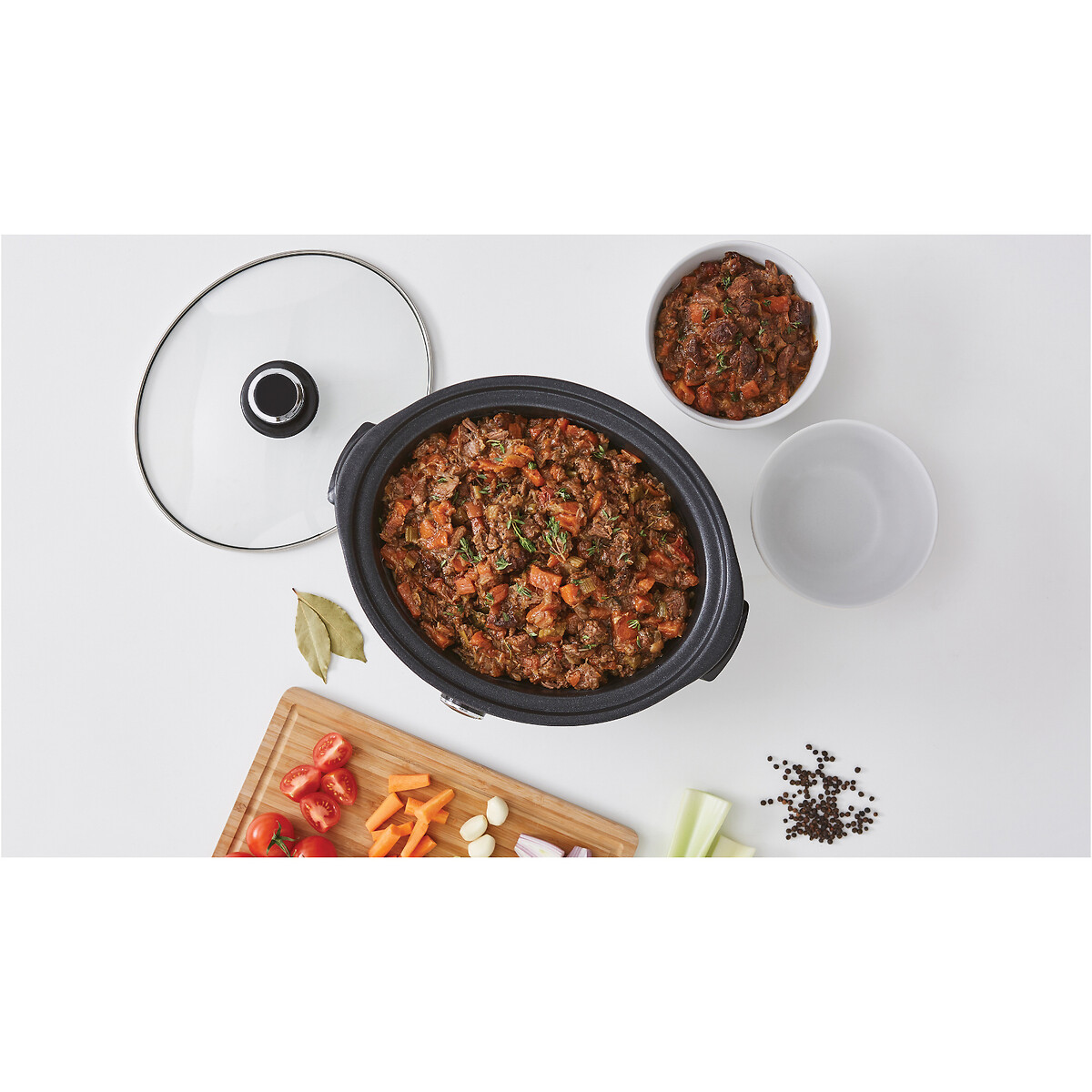 Easy Time 3.5L Slow Cooker - 460021 black, MORPHY RICHARDS
