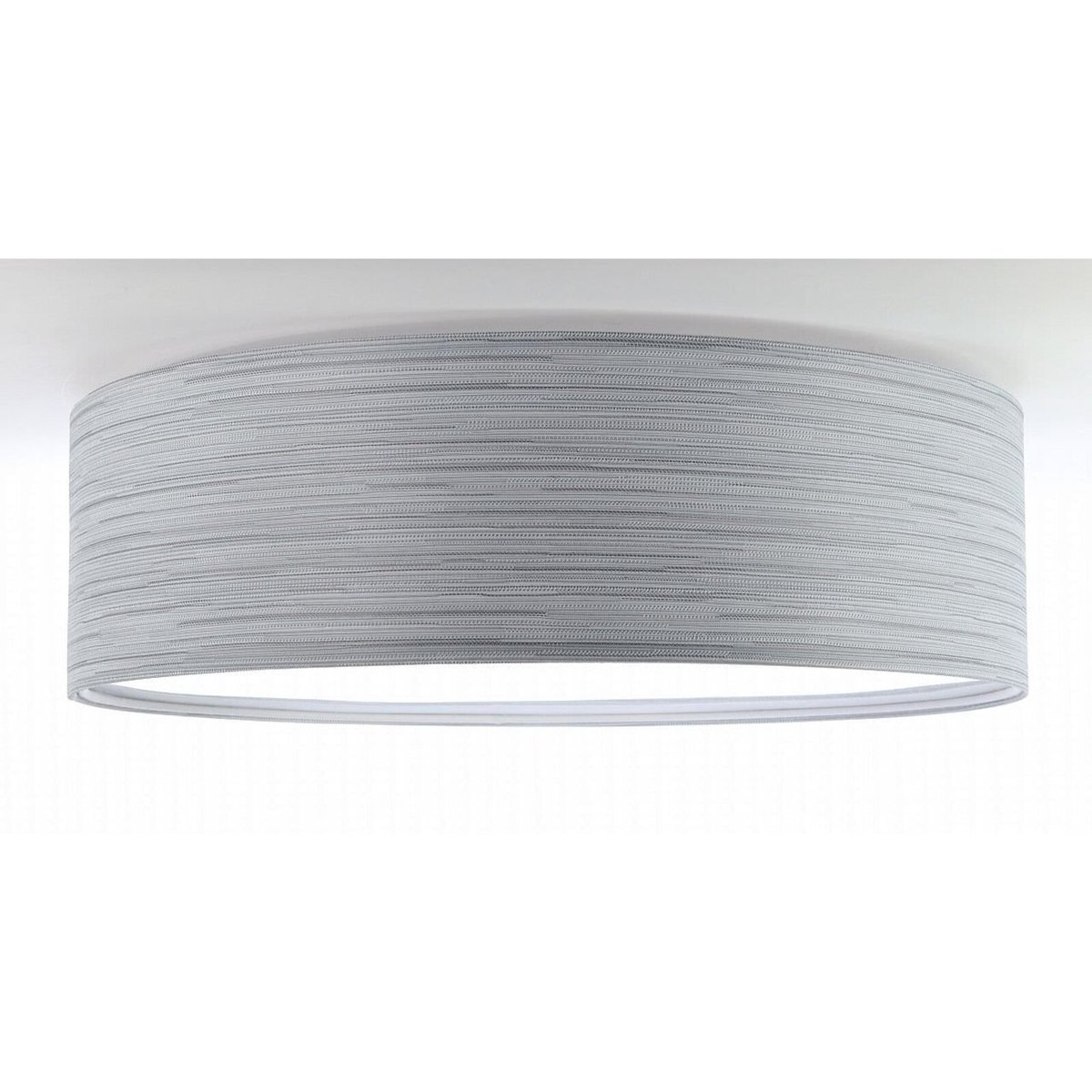 Plafonnier en tissu, NATURAL mesh gris clair intérieur blanc, BPS KONCEPT
