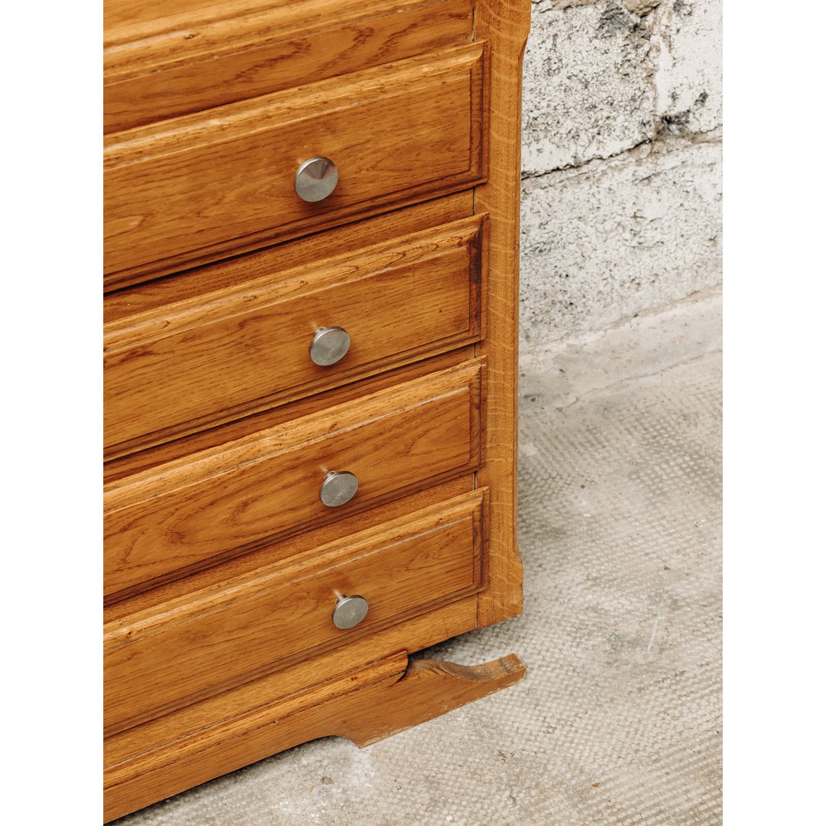 Commode en bois clair Garance N°113 - Bon état bois, DEBONGOUT