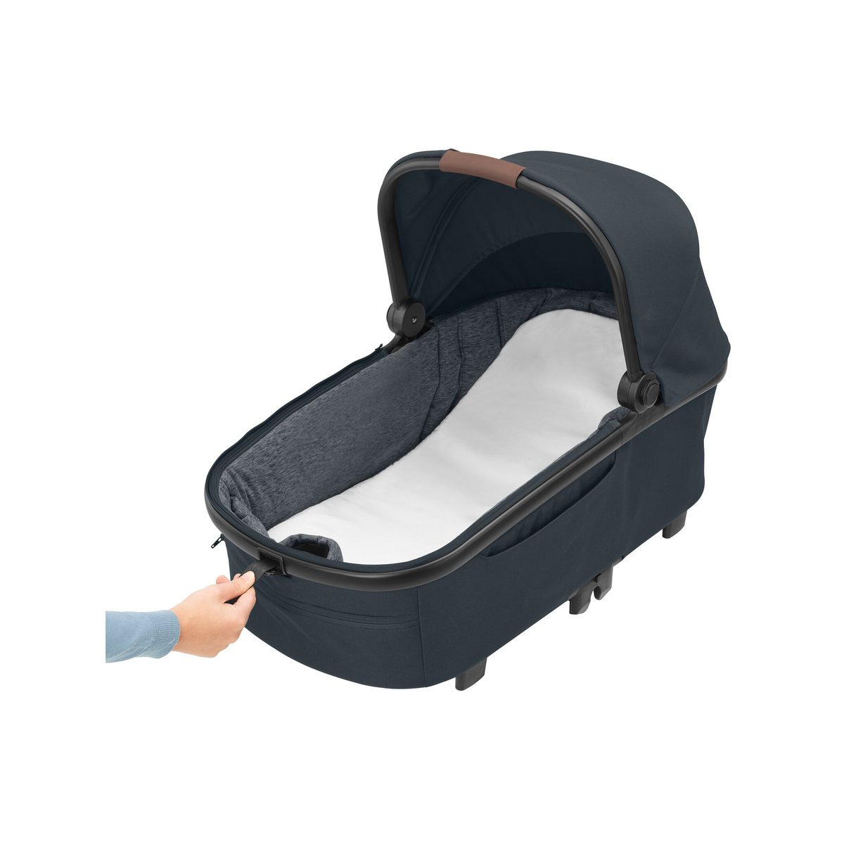 Poussette tout-terrain Lila XP+, avec Nacelle bébé gris foncé, MAXI COSI